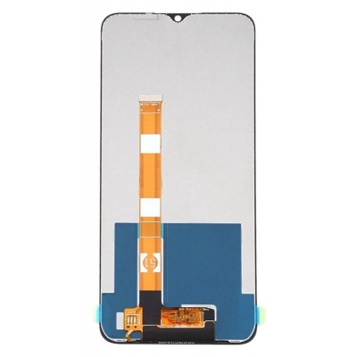 Lcd With Touch Screen For Realme V3 Silver By - Maxbhi Com