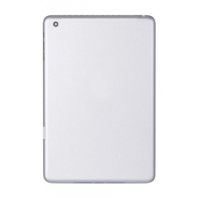 Back Panel Cover For Apple Ipad Mini 16gb Cdma White Silver - Maxbhi Com