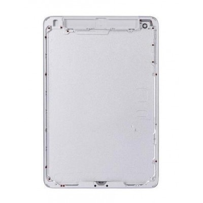 Back Panel Cover For Apple Ipad Mini 16gb Cdma White Silver - Maxbhi Com
