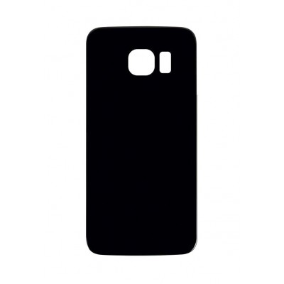 Back Panel Cover For Samsung Galaxy S6 Black - Maxbhi Com