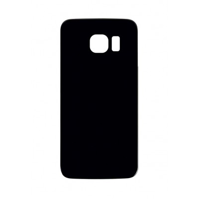 Back Panel Cover For Samsung Galaxy S6 Dual Sim 32gb Black - Maxbhi Com