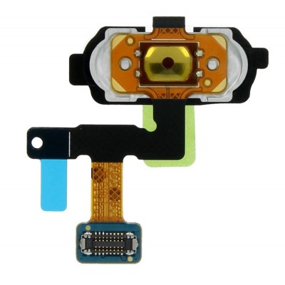 Fingerprint Sensor Flex Cable For Samsung Galaxy J5 2017 Black By - Maxbhi Com