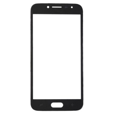 Replacement Front Glass For Samsung Galaxy J2 Pro 2018 Black By - Maxbhi Com