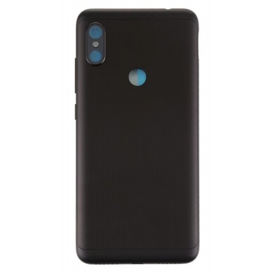 Back Panel Cover For Xiaomi Redmi Note 6 Pro Black - Maxbhi Com