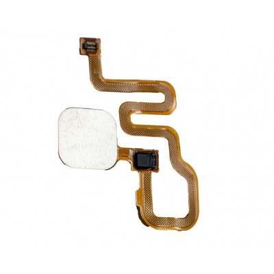 Fingerprint Sensor Flex Cable For Xiaomi Redmi Note 6 Pro Black By - Maxbhi Com