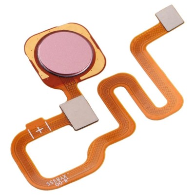 Fingerprint Sensor Flex Cable For Xiaomi Redmi Note 6 Pro Rose Gold By - Maxbhi Com