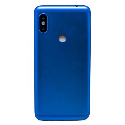 Full Body Housing For Xiaomi Redmi Note 6 Pro Blue - Maxbhi Com
