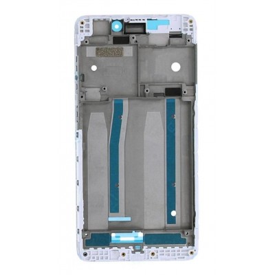 Lcd Frame Middle Chassis For Xiaomi Redmi 4a 32gb White By - Maxbhi Com