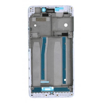 Lcd Frame Middle Chassis For Xiaomi Redmi 4a White By - Maxbhi Com
