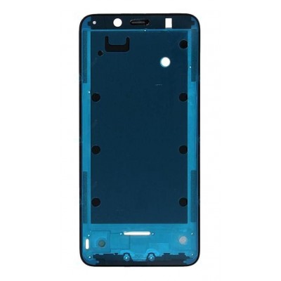 Lcd Frame Middle Chassis For Xiaomi Redmi 7a Black By - Maxbhi Com