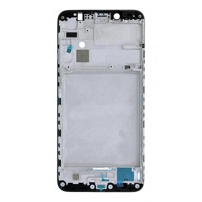 Lcd Frame Middle Chassis For Xiaomi Redmi 7a Black By - Maxbhi Com