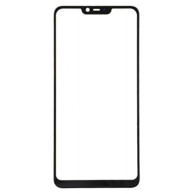 Replacement Front Glass For Oppo A5 Black By - Maxbhi Com