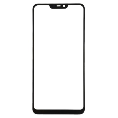 Replacement Front Glass For Oppo A5 Black By - Maxbhi Com