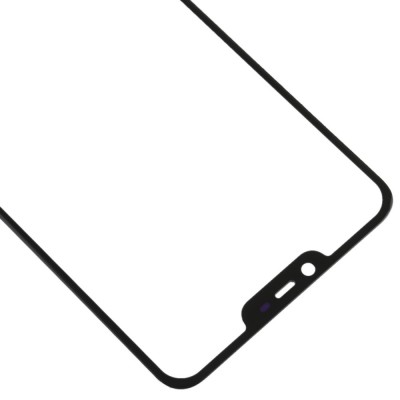 Replacement Front Glass For Oppo A5 Black By - Maxbhi Com