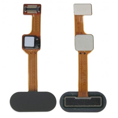 Fingerprint Sensor Flex Cable For Oppo R9s Plus Black By - Maxbhi Com