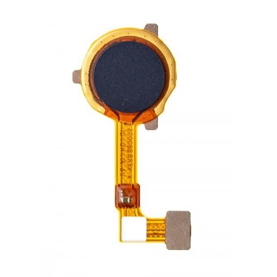 Fingerprint Sensor Flex Cable For Oppo A32 White By - Maxbhi Com