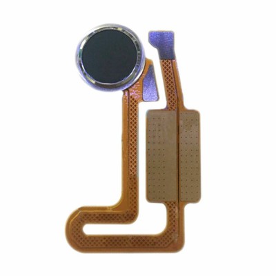 Fingerprint Sensor Flex Cable For Blackberry Dtek60 Black By - Maxbhi Com