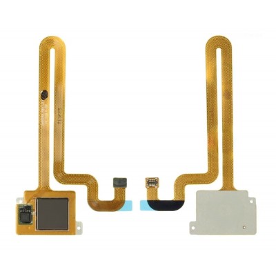 Fingerprint Sensor Flex Cable For Huawei Mate S Grey By - Maxbhi Com