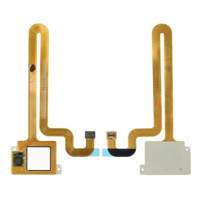 Fingerprint Sensor Flex Cable For Huawei Mate S White By - Maxbhi Com