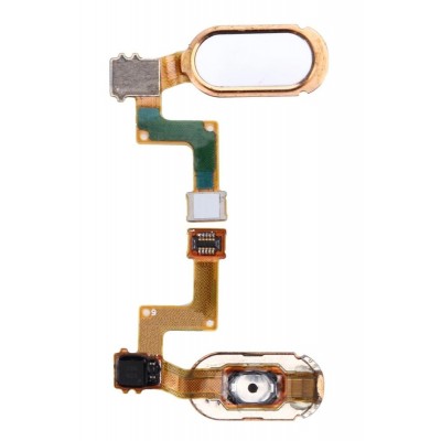 Fingerprint Sensor Flex Cable For Vivo X7 Black By - Maxbhi Com