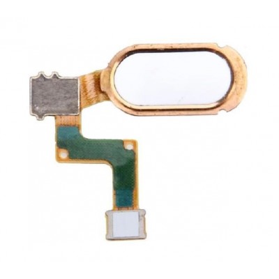 Fingerprint Sensor Flex Cable For Vivo X7 Gold By - Maxbhi Com