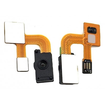 Fingerprint Sensor Flex Cable For Xiaomi Mi Cc9e White By - Maxbhi Com