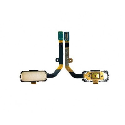 Fingerprint Sensor Flex Cable For Samsung Galaxy S7 Active Gold By - Maxbhi Com