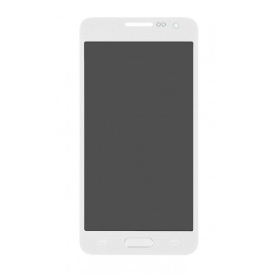 Lcd With Touch Screen For Samsung Galaxy A3 White By - Maxbhi Com