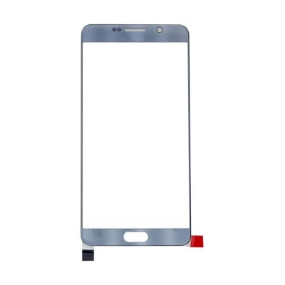 Replacement Front Glass For Samsung Galaxy Note5 Duos Silver By - Maxbhi Com