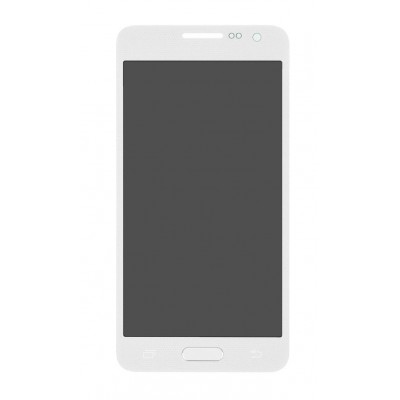 Lcd With Touch Screen For Samsung Galaxy A3 Silver By - Maxbhi Com
