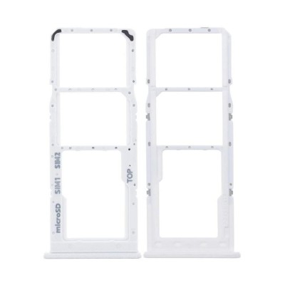 Sim Card Holder Tray For Samsung Galaxy M22 White - Maxbhi Com