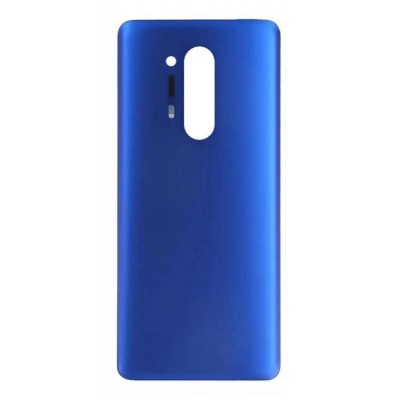 Back Panel Cover For Oneplus 8 Pro Blue - Maxbhi Com