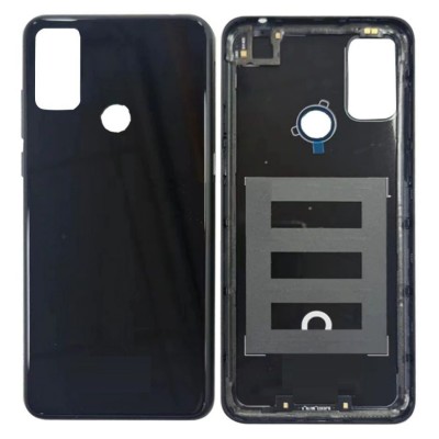 Back Panel Cover For Alcatel 3l 2021 Black - Maxbhi Com