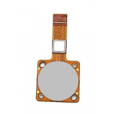 Fingerprint Sensor Flex Cable For Asus Zenfone Max Plus M1 White By - Maxbhi Com