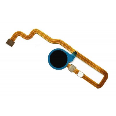 Fingerprint Sensor Flex Cable For Huawei Y Max Black By - Maxbhi Com
