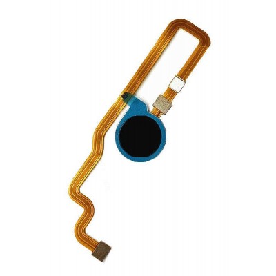 Fingerprint Sensor Flex Cable For Huawei Y Max Black By - Maxbhi Com