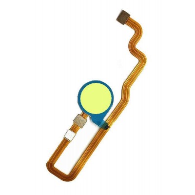 Fingerprint Sensor Flex Cable For Huawei Y Max Brown By - Maxbhi Com