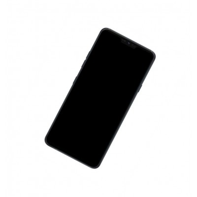 Fingerprint Sensor Flex Cable For Lg G7 One Black By - Maxbhi Com