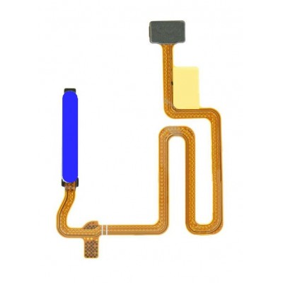 Fingerprint Sensor Flex Cable For Realme V5 Black By - Maxbhi Com