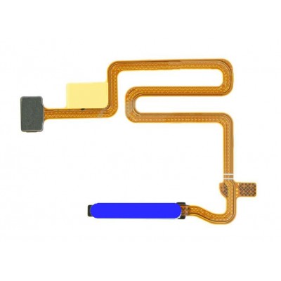 Fingerprint Sensor Flex Cable For Realme V5 Blue By - Maxbhi Com