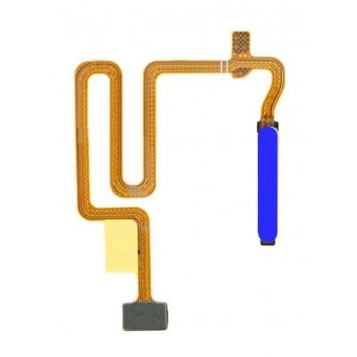 Fingerprint Sensor Flex Cable For Realme V5 Blue By - Maxbhi Com