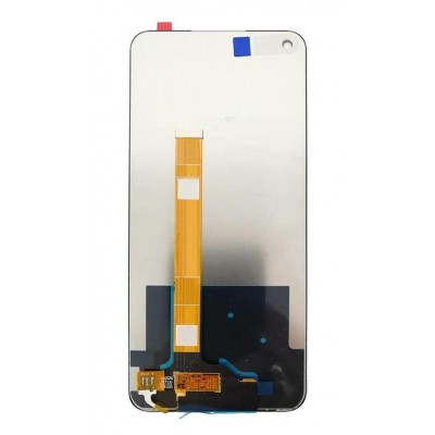 Lcd With Touch Screen For Realme V5 Black By - Maxbhi Com