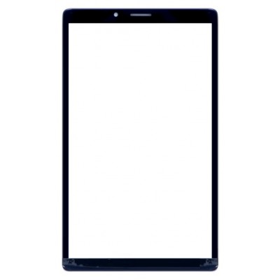 Replacement Front Glass For Lenovo Tab M7 3rd Gen Black By - Maxbhi Com