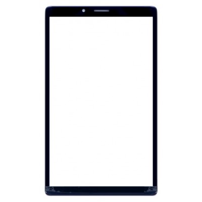 Replacement Front Glass For Lenovo Tab M7 3rd Gen Black By - Maxbhi Com