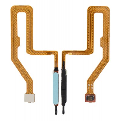 Fingerprint Sensor Flex Cable For Lg K62 Blue By - Maxbhi Com