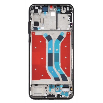 Lcd Frame Middle Chassis For Huawei P Smart S Blue By - Maxbhi Com