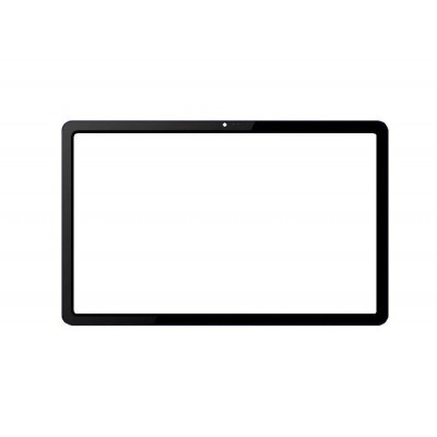 Replacement Front Glass For Tcl 10 Tab Max Black By - Maxbhi Com