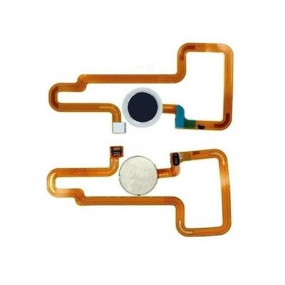 Fingerprint Sensor Flex Cable For Asus Zenfone 5 Lite Zc600kl Black By - Maxbhi Com