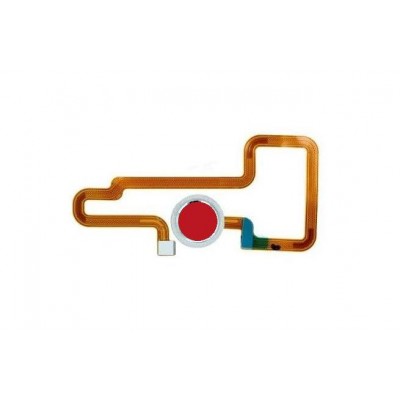 Fingerprint Sensor Flex Cable For Asus Zenfone 5 Lite Zc600kl Red By - Maxbhi Com