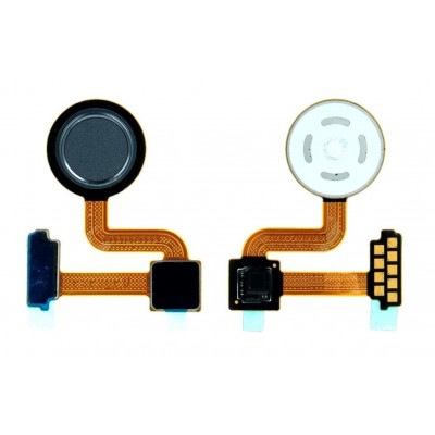 Fingerprint Sensor Flex Cable For Lg V30s Thinq White By - Maxbhi Com